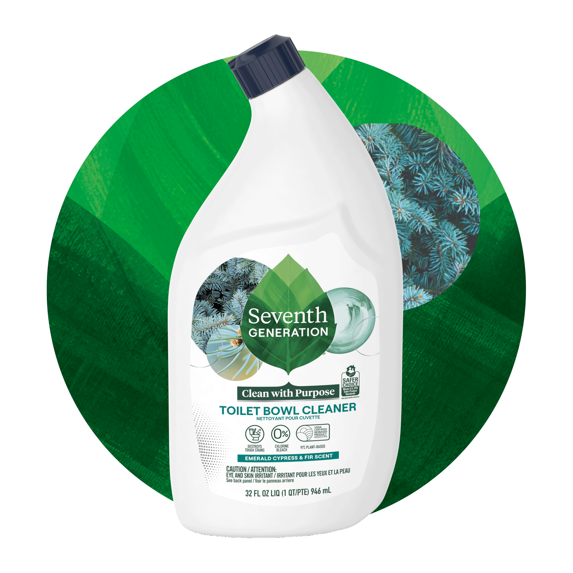 Seventh Generation Toilet Bowl Cleaner – Emerald Cypress & Fir