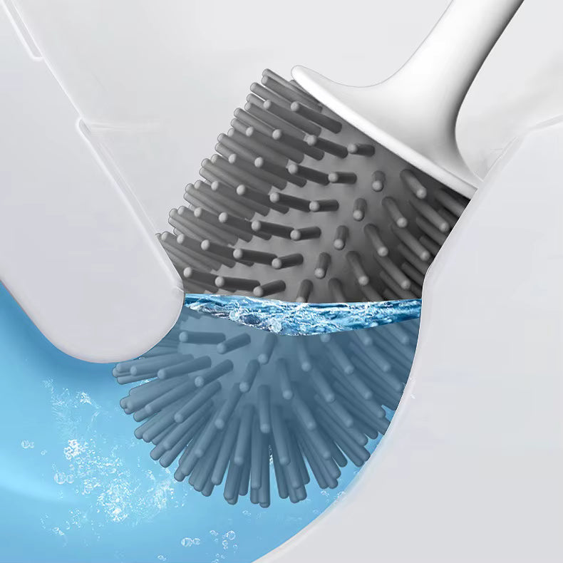 Electric Self-Cleaning Silicone Toilet Brush