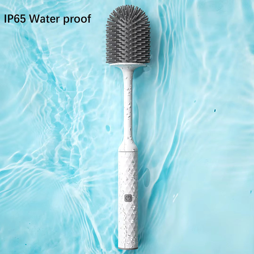Electric Self-Cleaning Silicone Toilet Brush