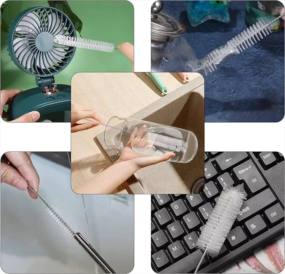 10-Piece Bottle & Straw Cleaning Brush Set