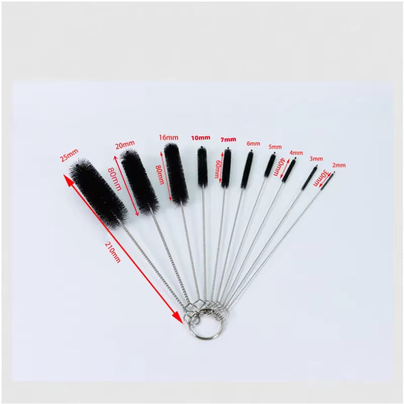 10-Piece Bottle & Straw Cleaning Brush Set