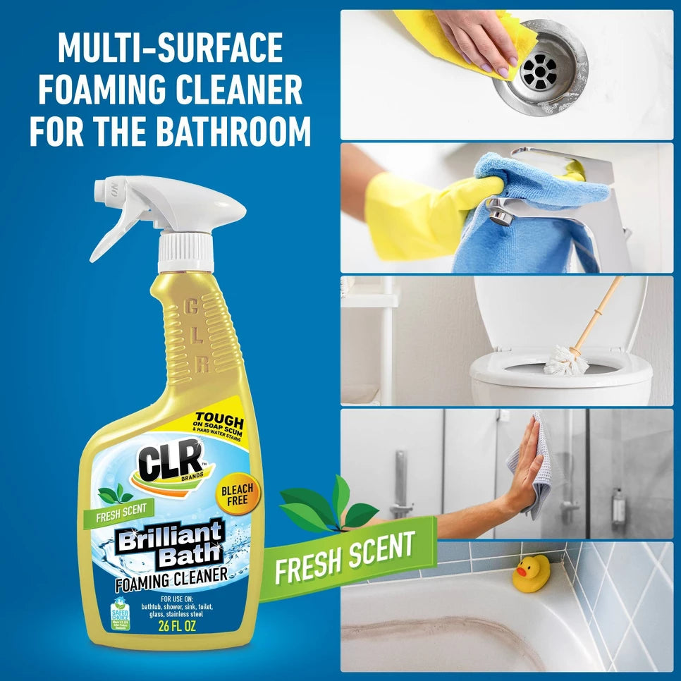 CLR Brilliant Bath Foaming Bathroom Cleaner (26 oz)