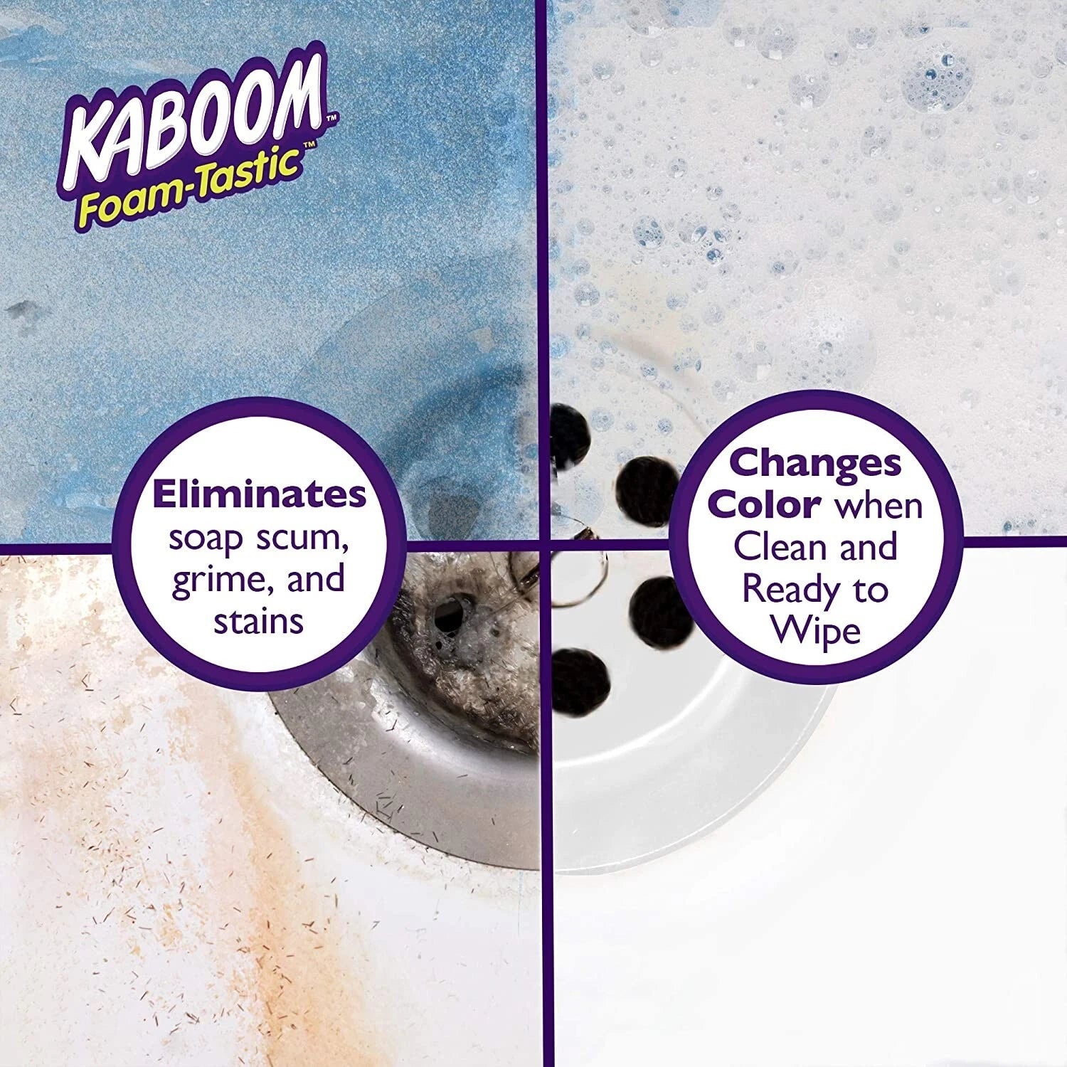 Kaboom Foam-Tastic OxiClean Bathroom Cleaner