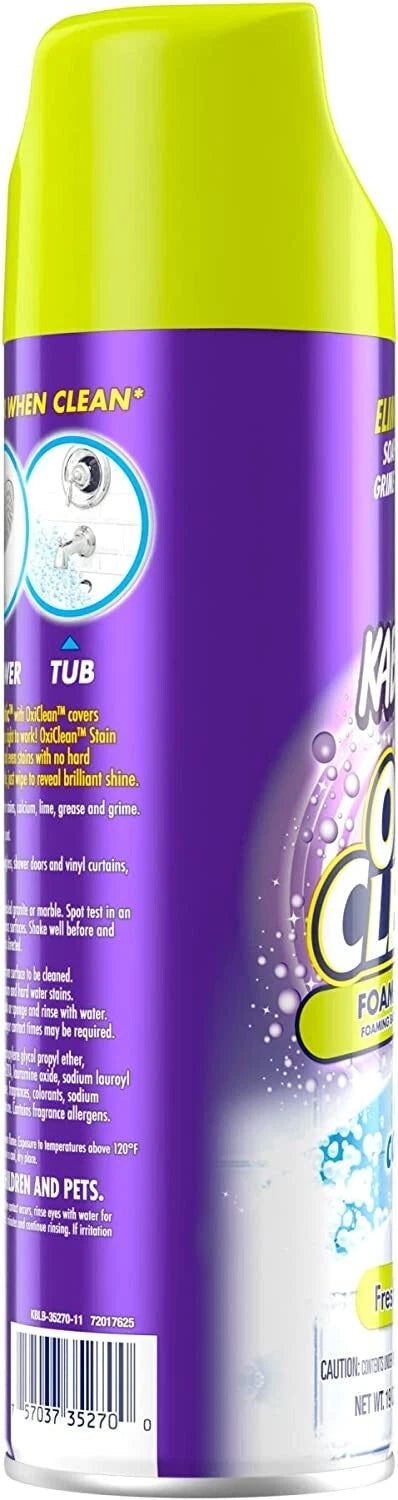 Kaboom Foam-Tastic OxiClean Bathroom Cleaner
