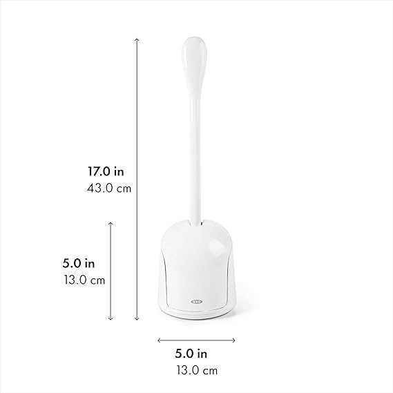 OXO Compact Toilet Brush & Holder Set
