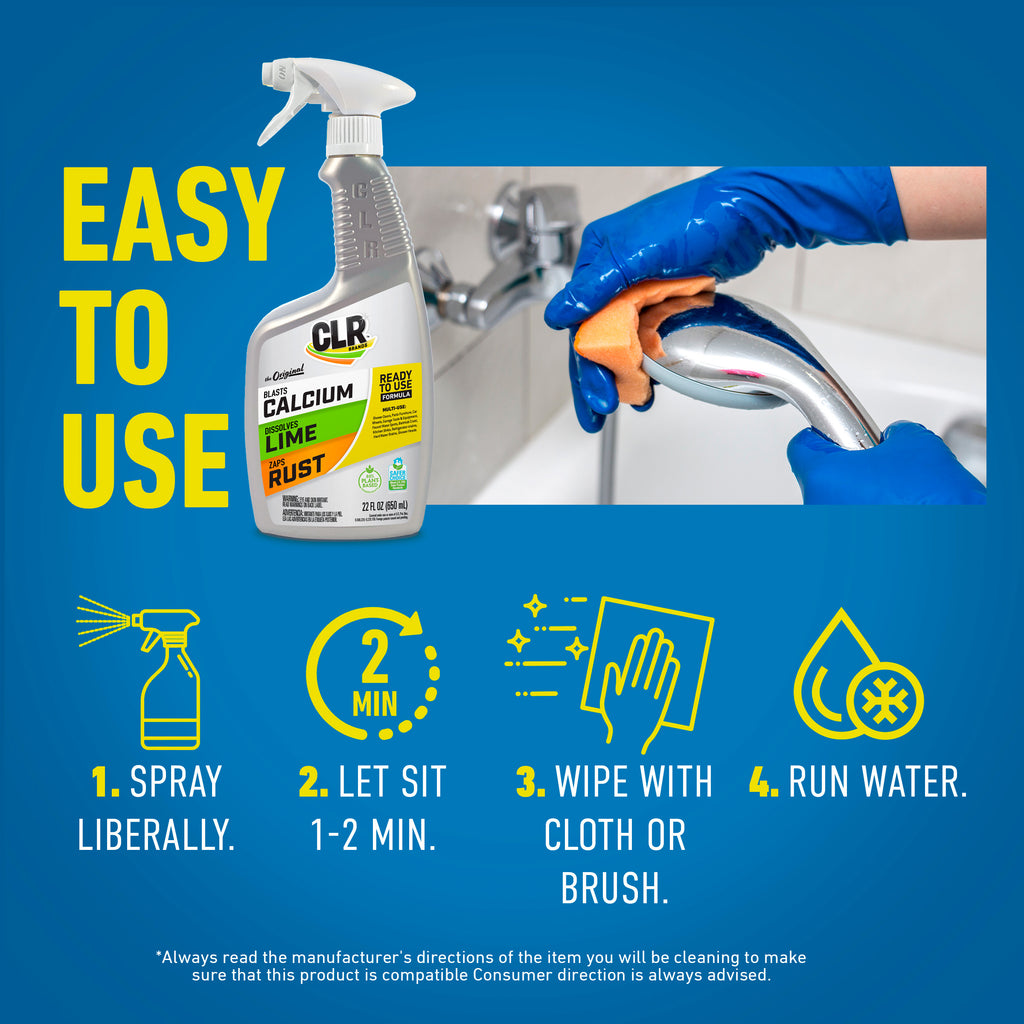 CLR Calcium, Lime & Rust Remover Spray